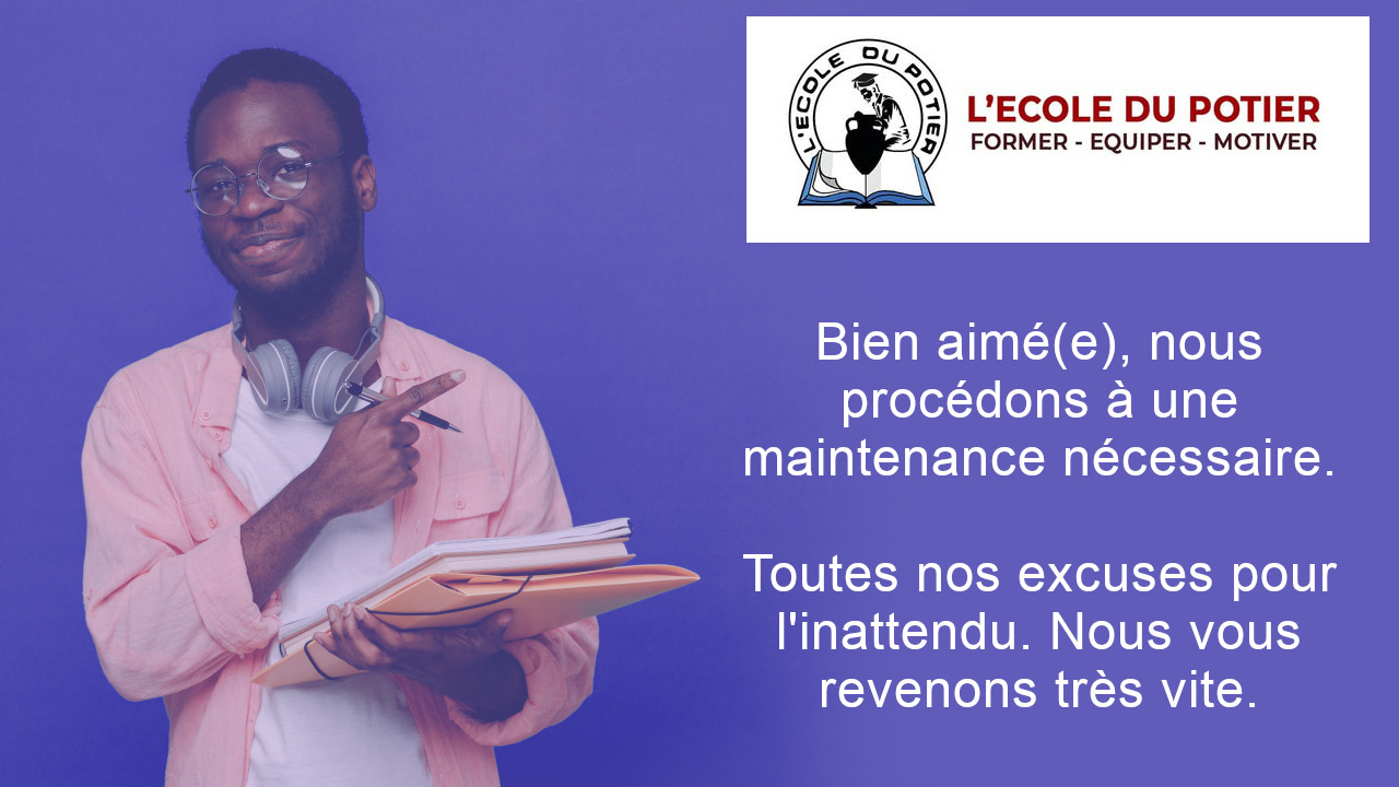 Site en maintenance